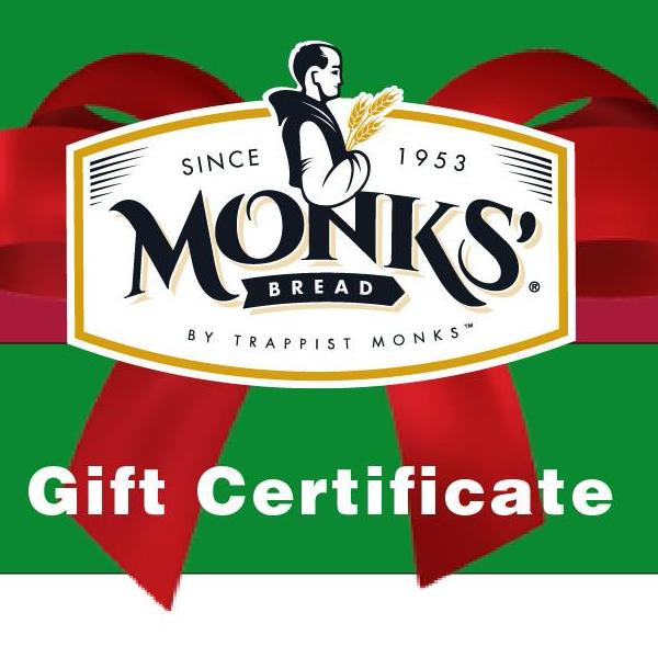 Monks' E-Gift Certificate